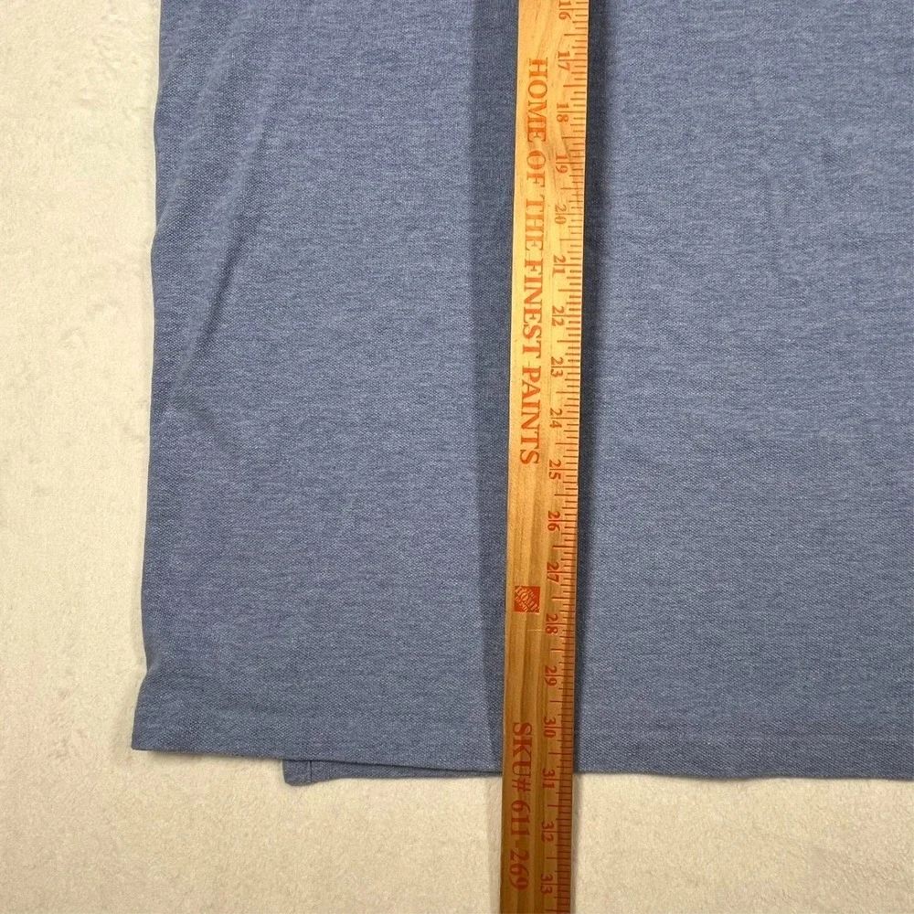 Polo‎ Ralph Lauren Polo Shirt Mens 2XB Blue Heather Short Sleeve Big & Tall